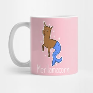 Merllamacorn - Mermaid, Llama and Unicorn. Mug